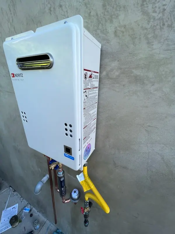Tankless water heater installation for Indian Hills homes